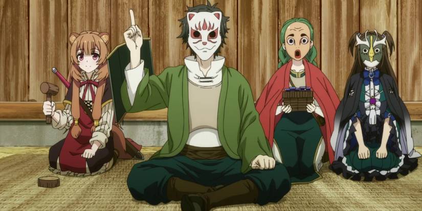 naofumi's party as merchants