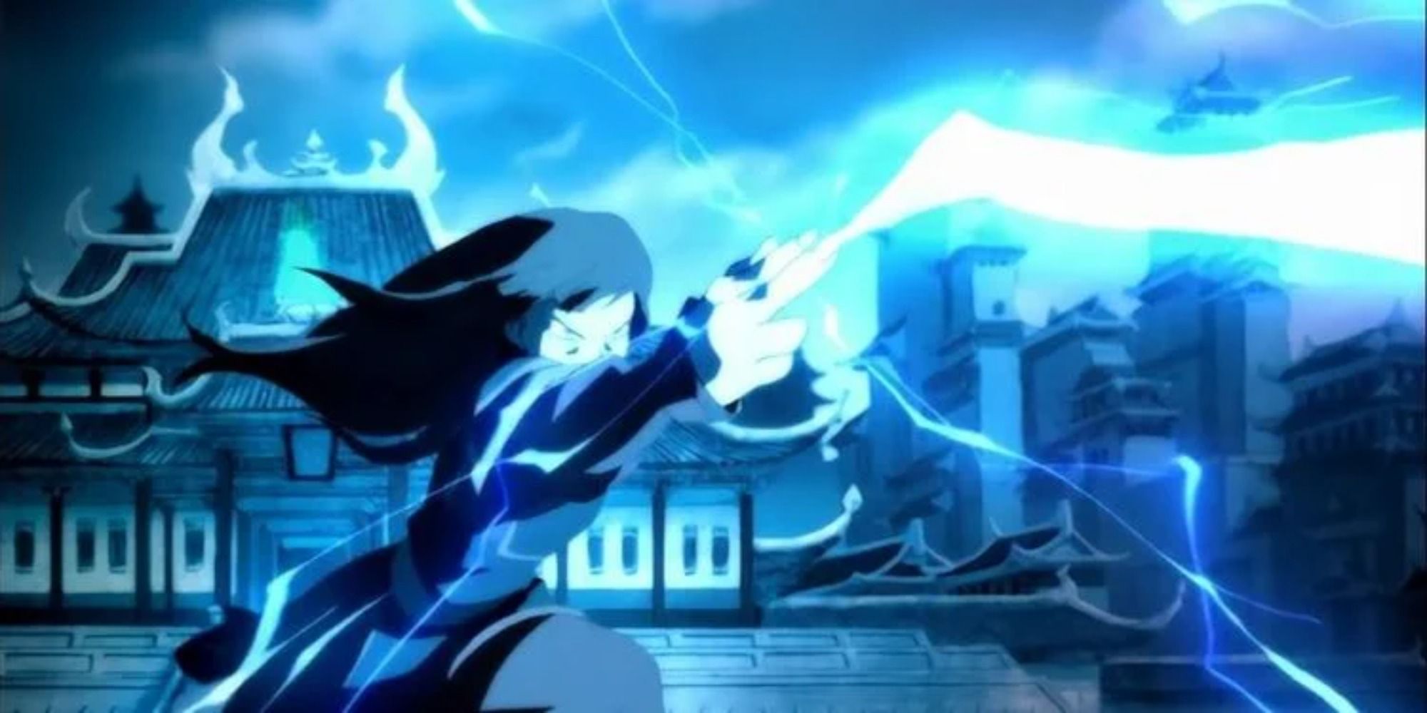 azula using lightning