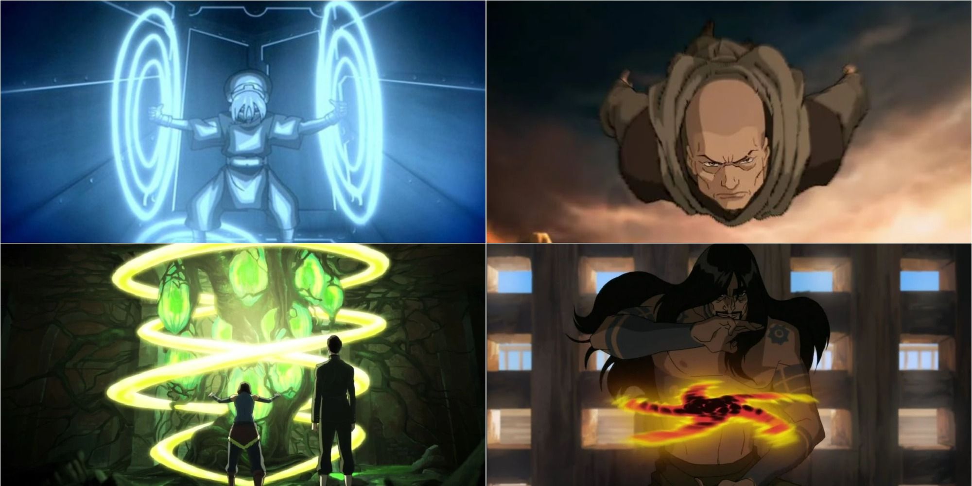 Avatar All The Specialized Bending Techniques Ranked By Their Power