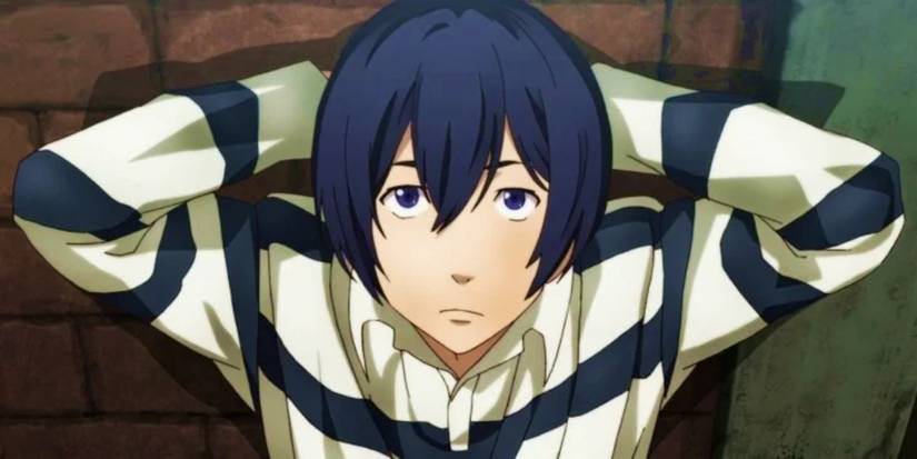 kiyoshi resting on his hands