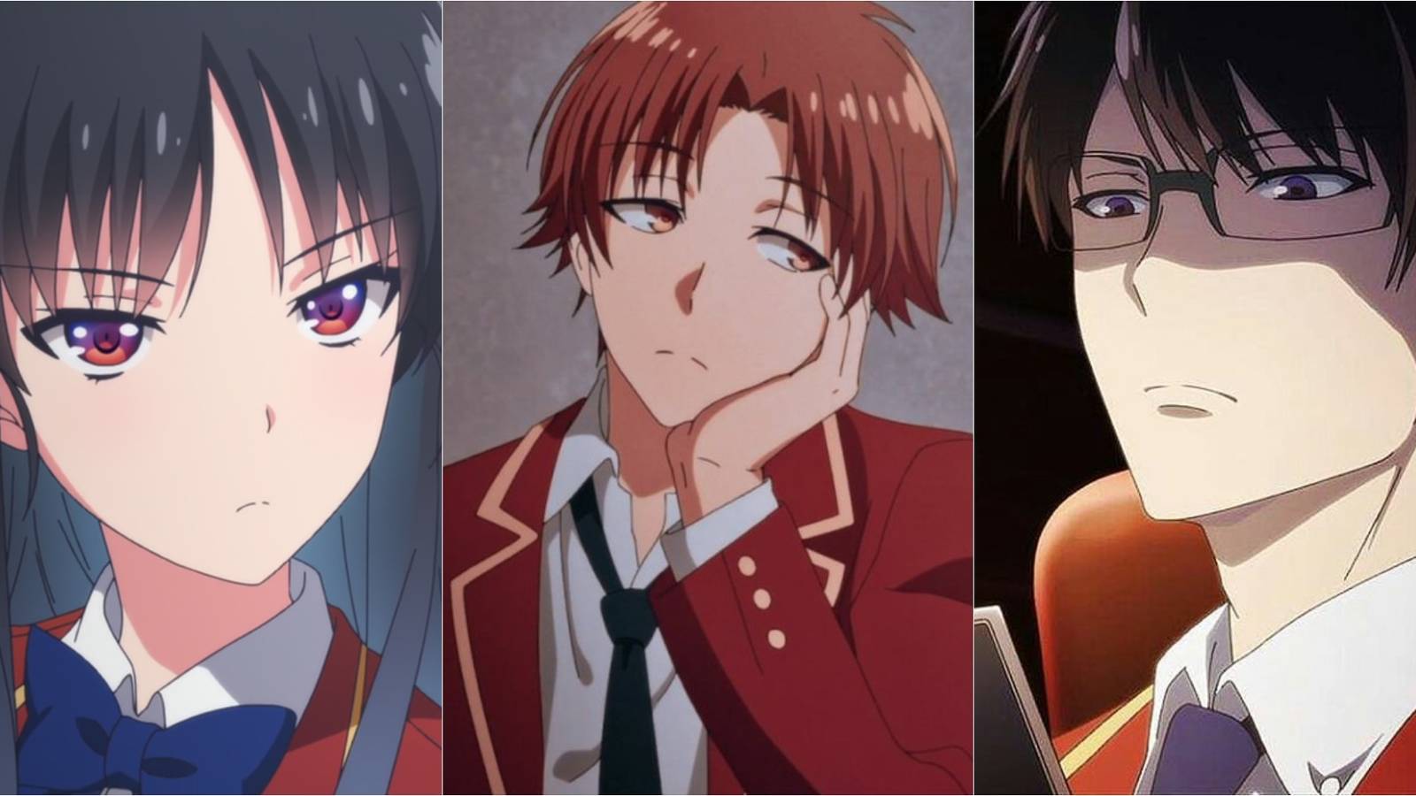 main and secondary characters