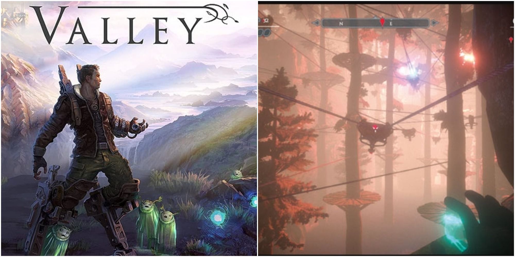 valley ps4 cover art and magic hands gameplay