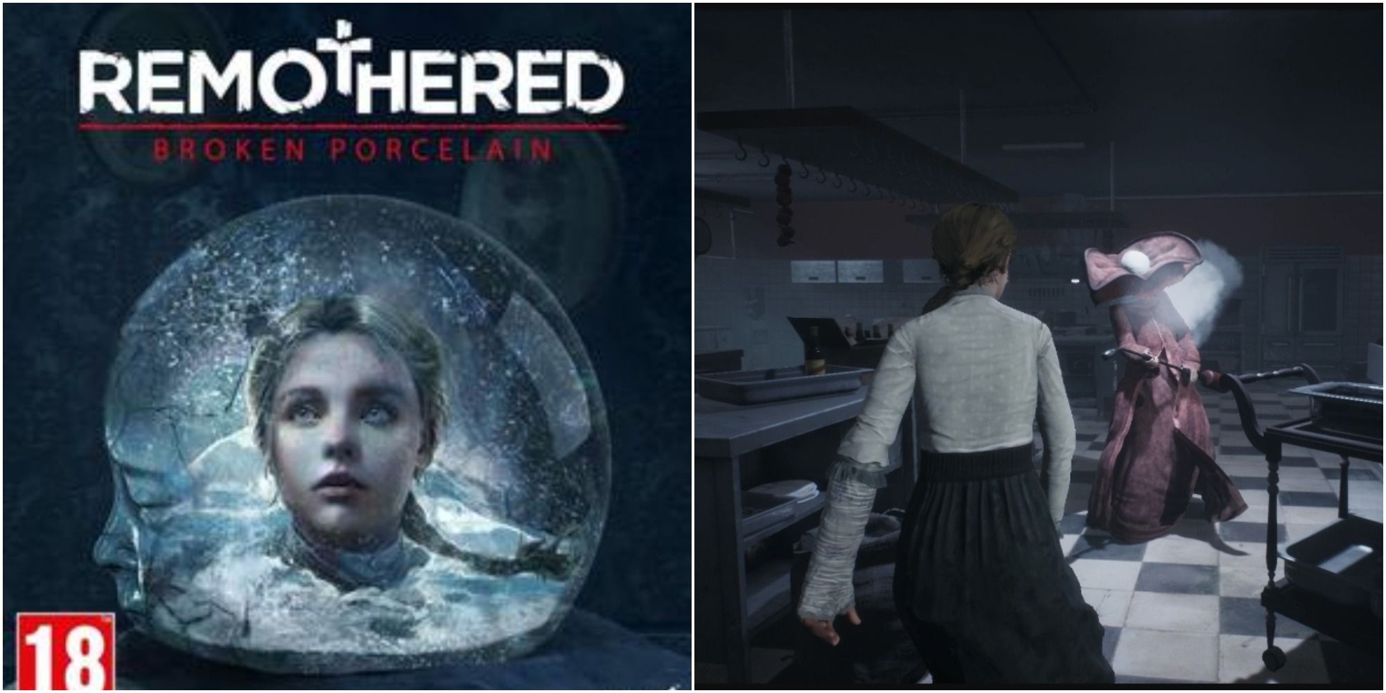 Remothered COver art and Jennifer