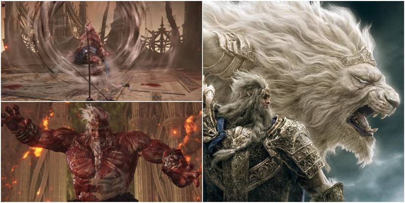 Hoarah Loux In Cutscene And Combat, Godfrey Portrait 