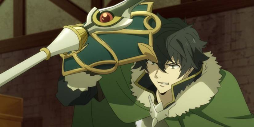 naofumi using his shield