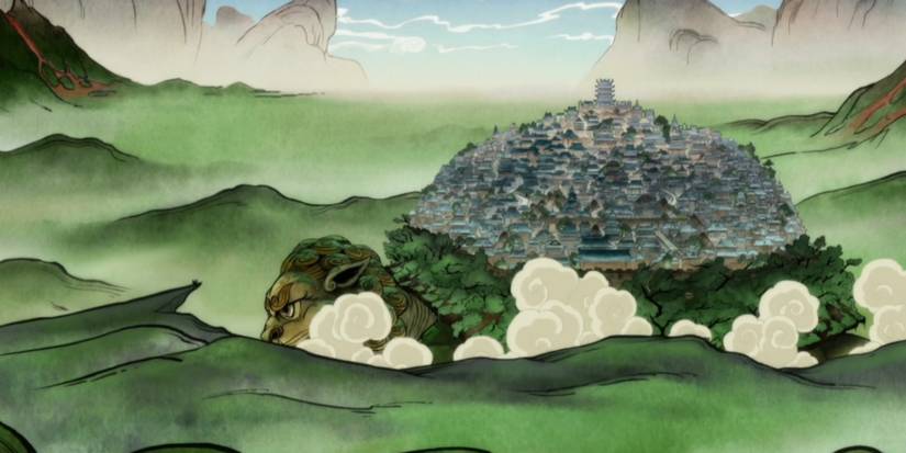 legend of korra lion turtles