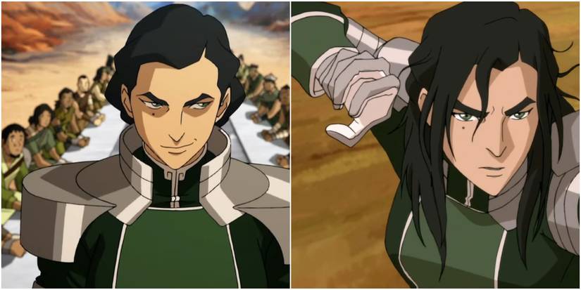 The Legend Of Korra Kuvira Smiling and Kuvira Fightning
