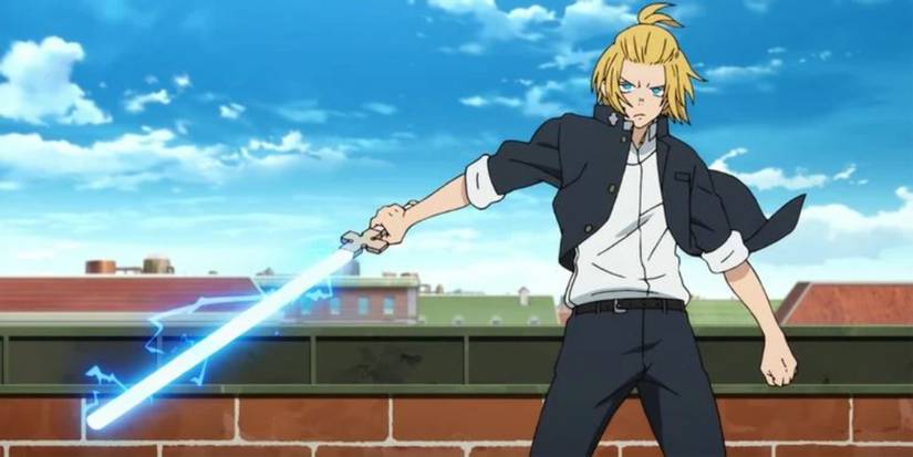 arthur boyle using his saber