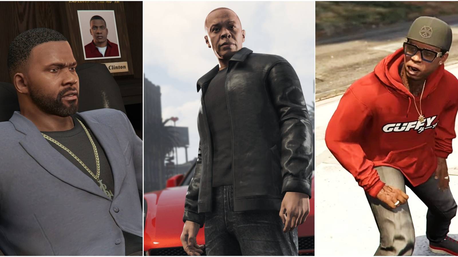 the contract, franklin, dr dre, lamar