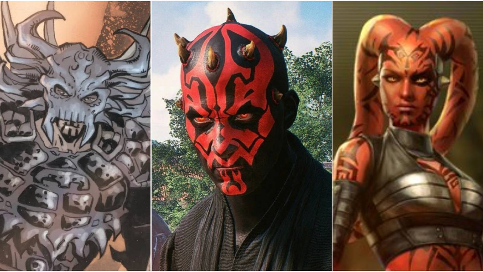 krayt, maul and talon