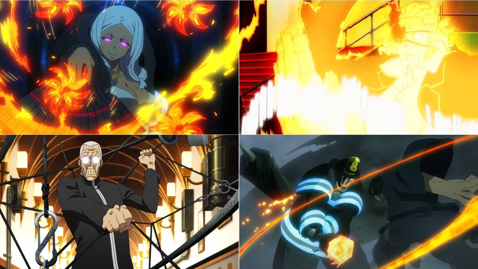 fire force the special fire force captains