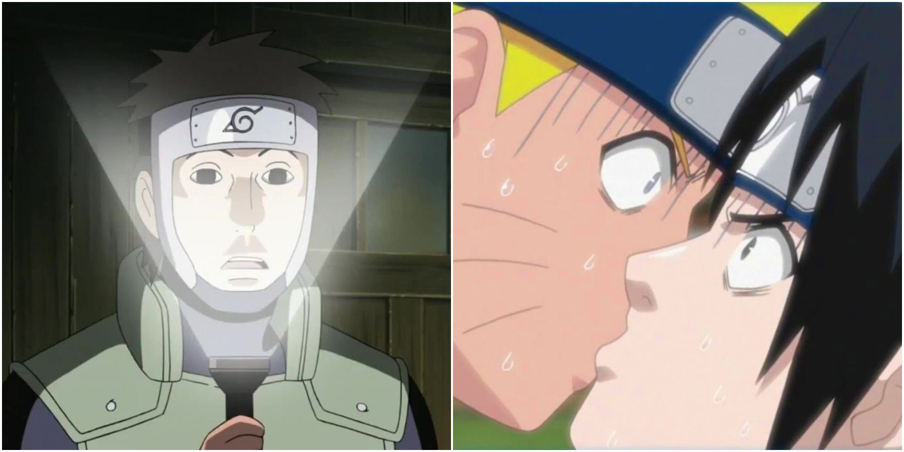 Funny Moments - Naruto Tries to Peek at Kakashi's Face - Naruto Shippuuden  