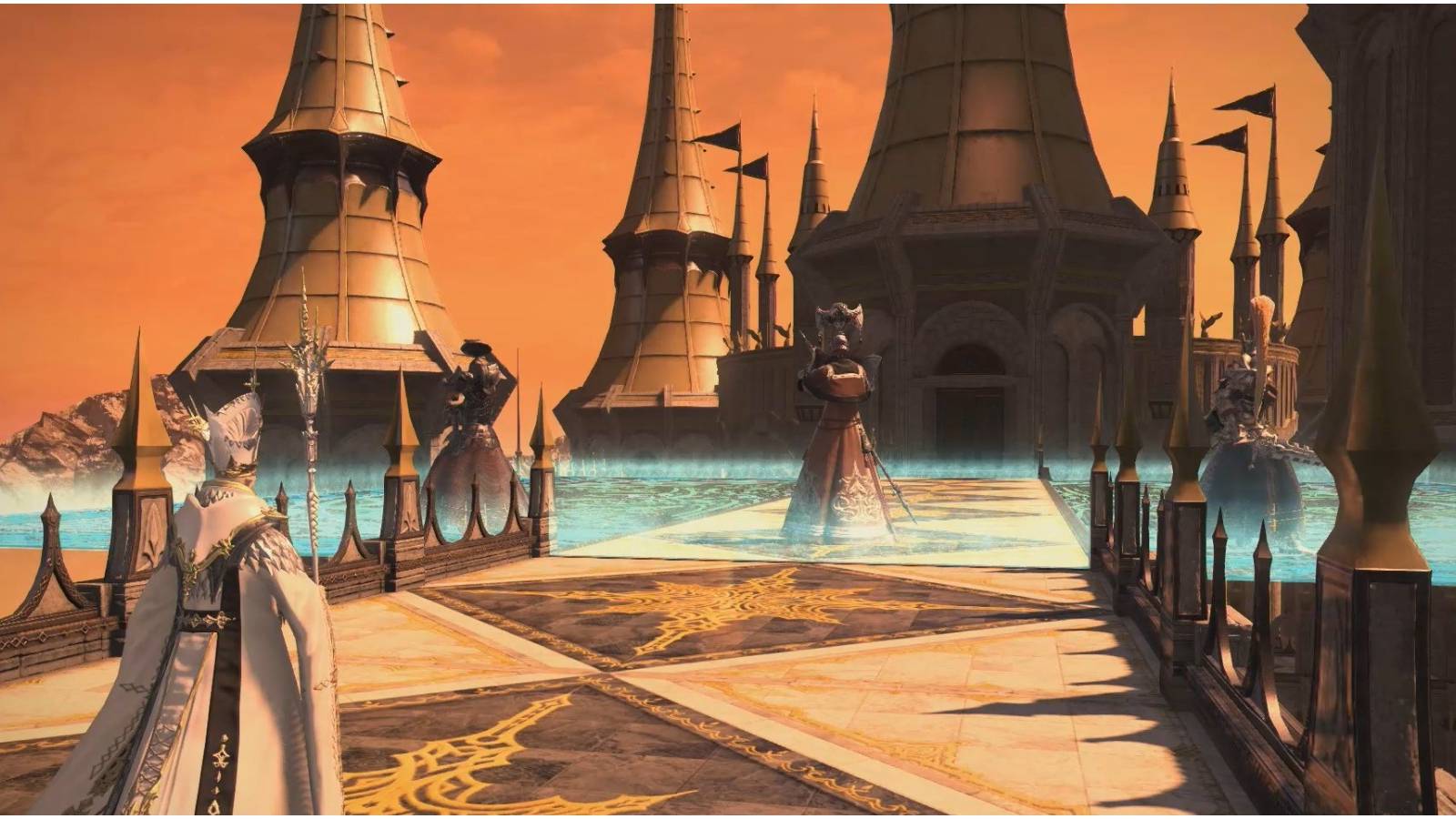 Thordan with his knights.