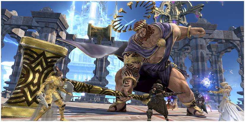 Players fighting Byregot.