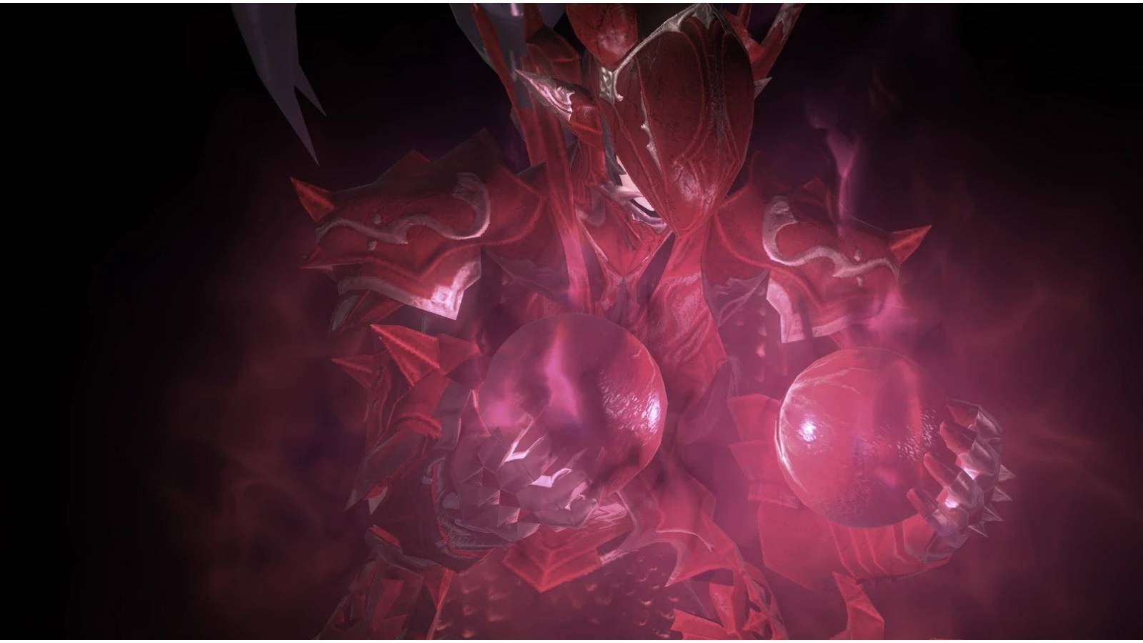 Estinien holding Nidhogg's eyes.