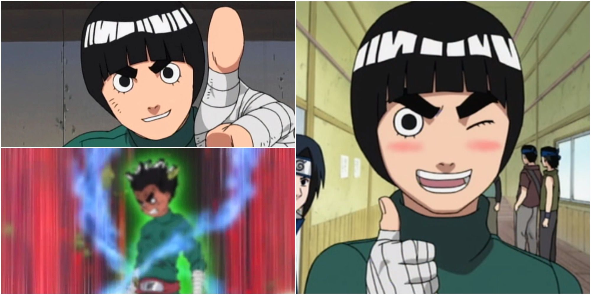 rock lee strong attacks 