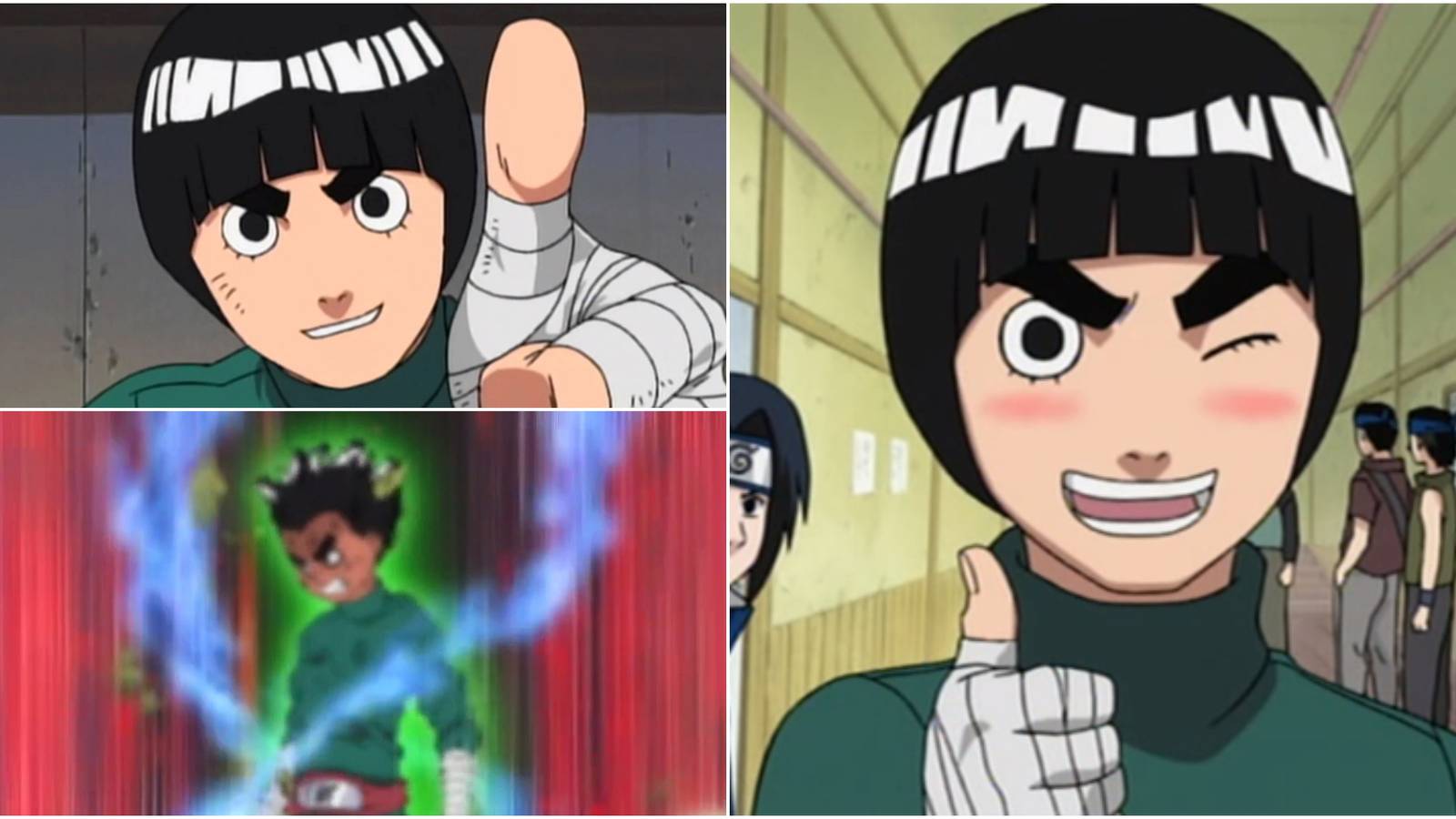 rock lee strong attacks 