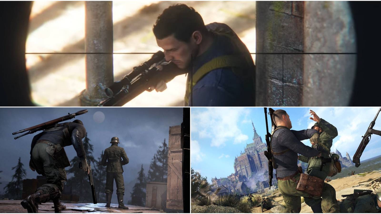 images of sniper elite 5 gameplay