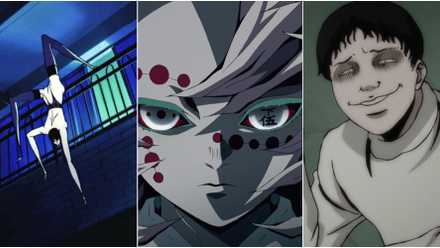 feature image with wicked city, demon slayer, and Ito Junji collection