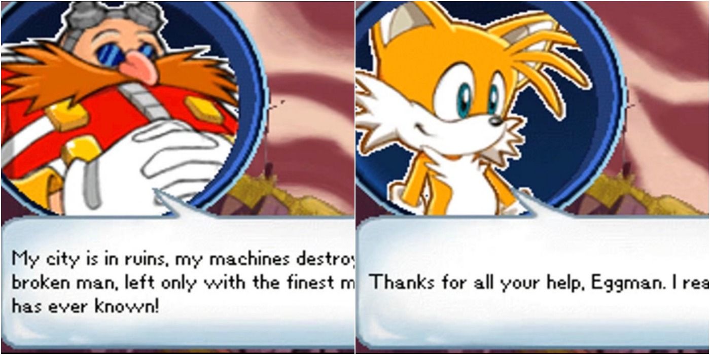 sonic chronicles tails eggman