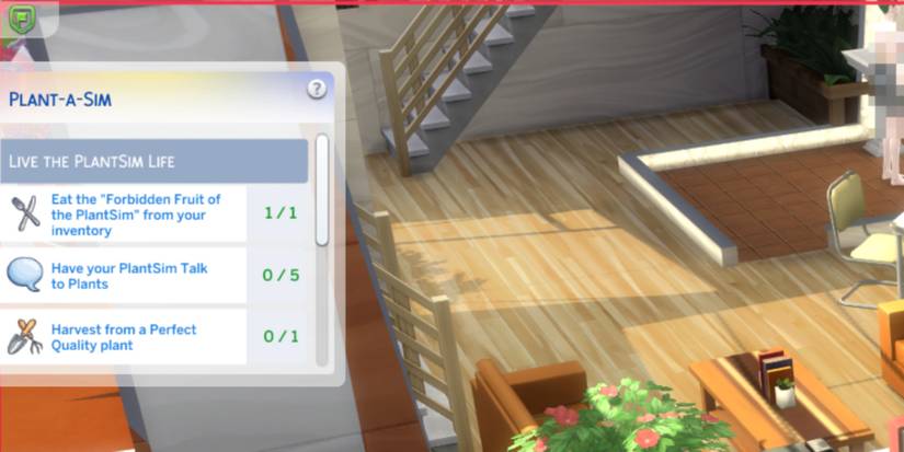 plant a sim scenario list in the sims 4
