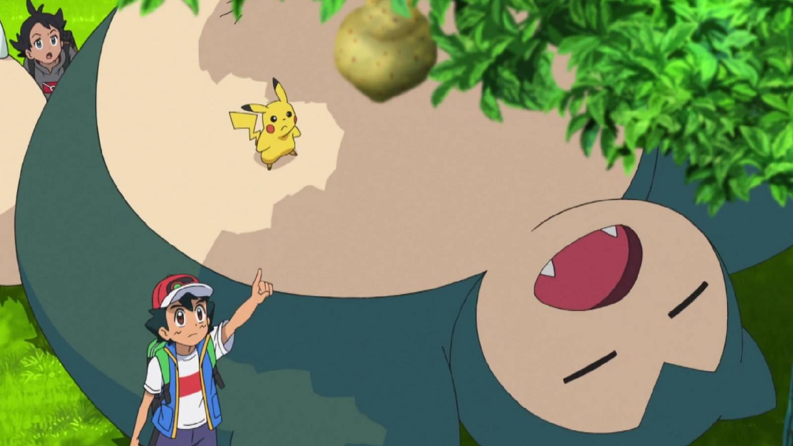 pokemon anime snorlax