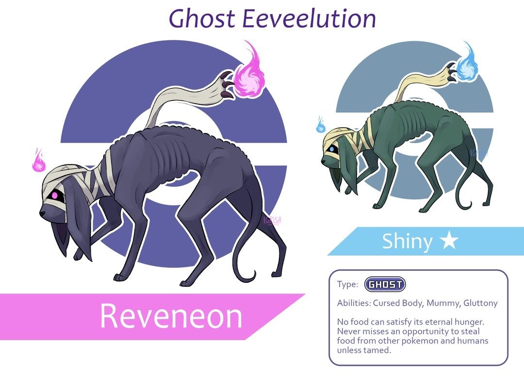 pokemon ghost type eevee evolution