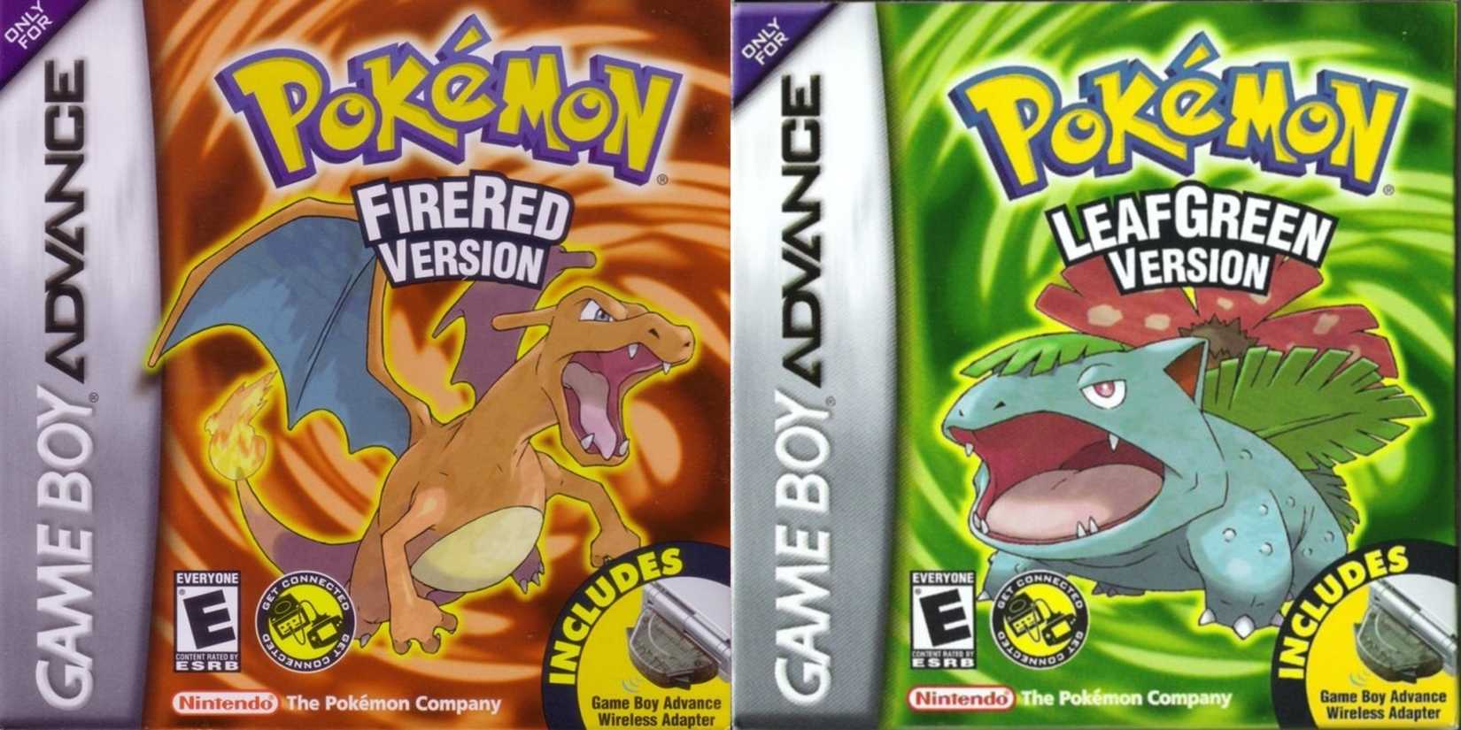 pokemon leafgreen firered nintendo