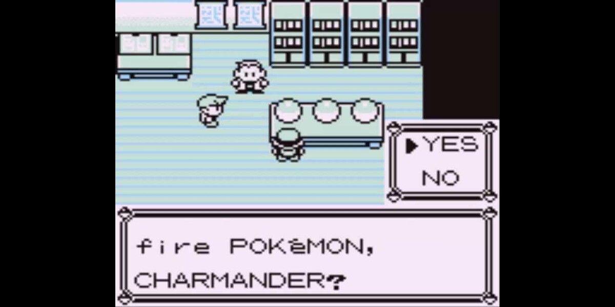 Choosing a Pokemon