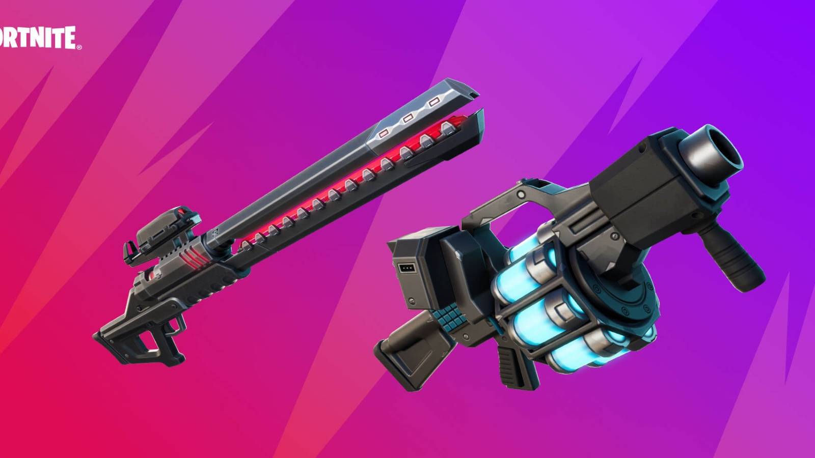 rail gun and recon scanner fortnite