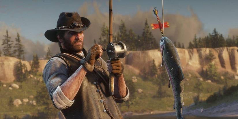 red dead redemption 2 fishing