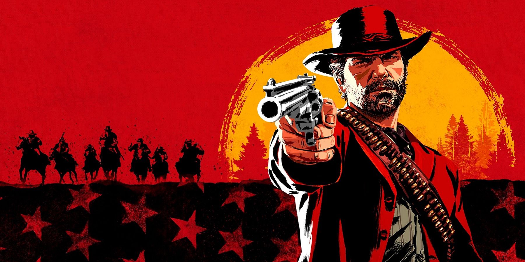 red dead redemption 2 key art