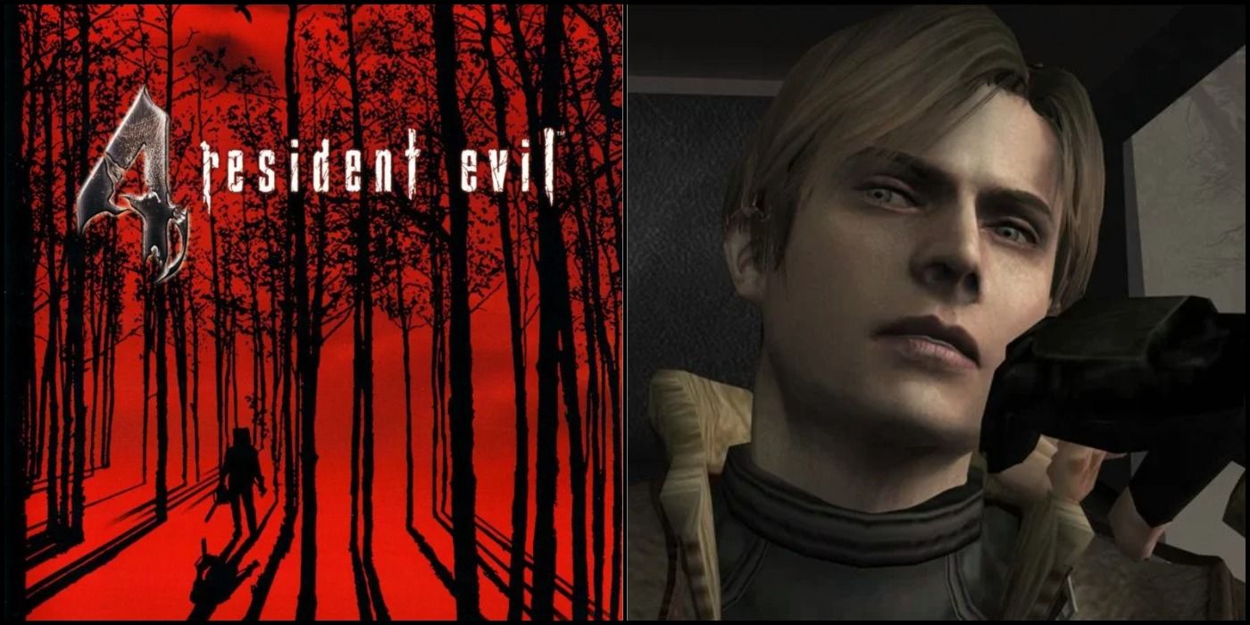 resident evil 4 cover and leon
