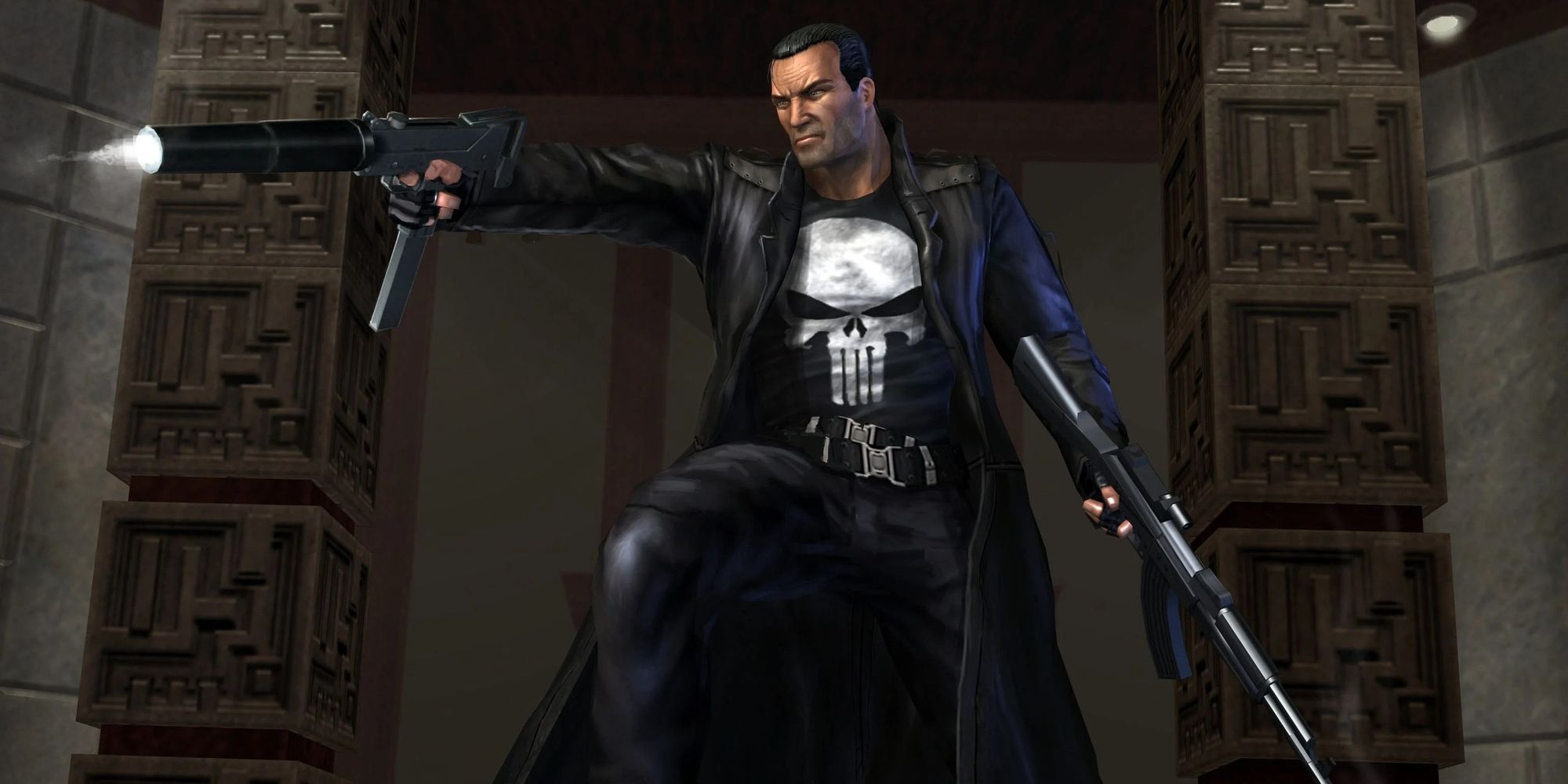 In Game Model of The Punisher In The Video Game Of The Same Name