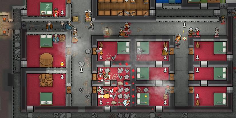 Rimworld Colony Under Attack