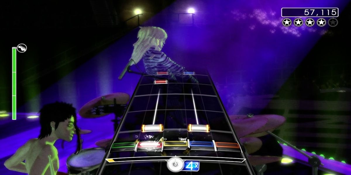 Rock band 2007 rhythm gameplay