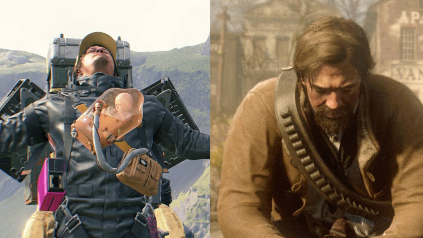 arthur-morgan-sam-bridges-rdr-2-death-stranding