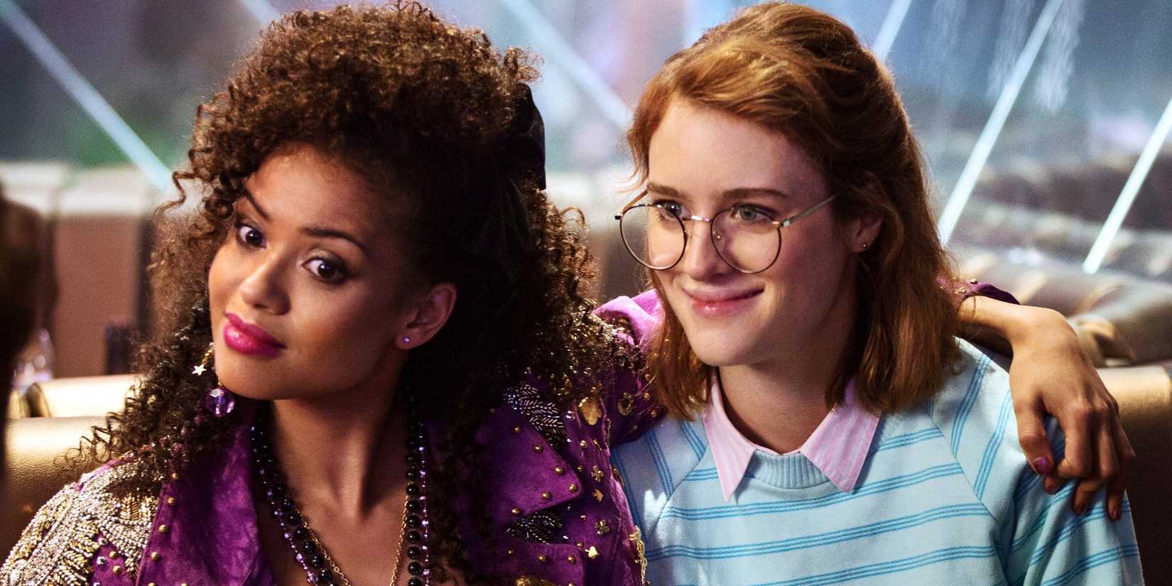Kelly (Gugu Mbatha-Raw) and Yorkie (Mackenzie Davis) in "San Junipero"