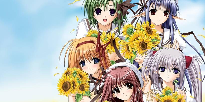 the female cast from the anime shuffle