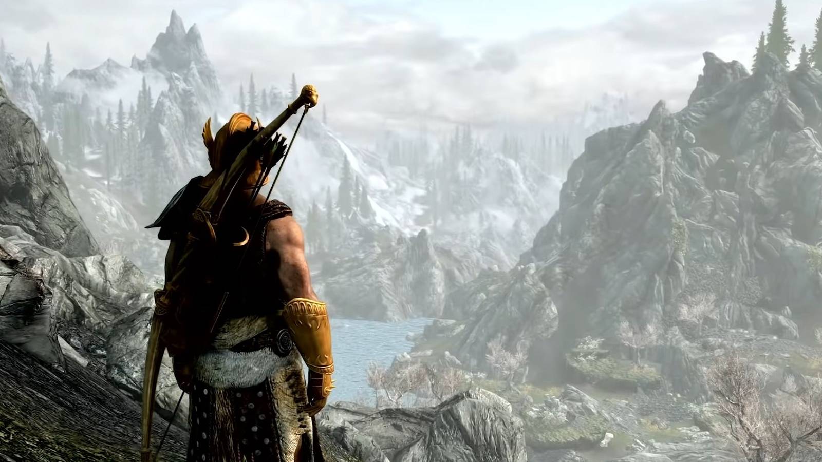 skyrim bull attack sent player flying