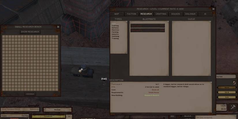 small research bench kenshi