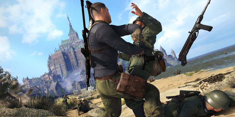 sniper elite 5 melee melee takedown