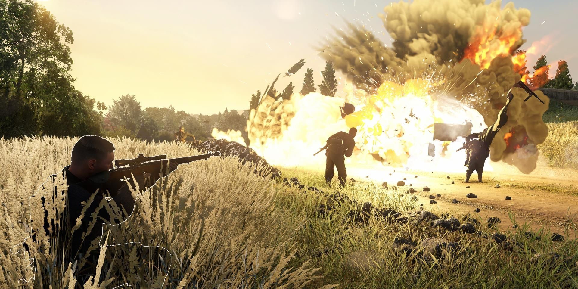 sniper elite 5 explosion caused by trap