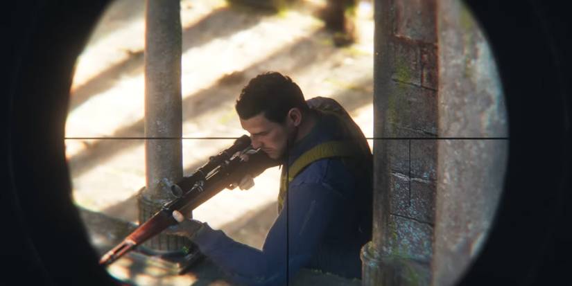 sniper elite 5 getting sniped by invader