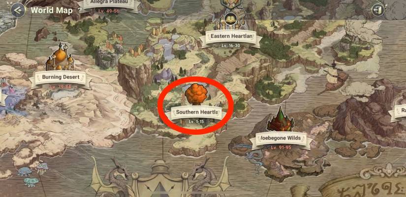 southern heartlands ni no kuni cross worlds