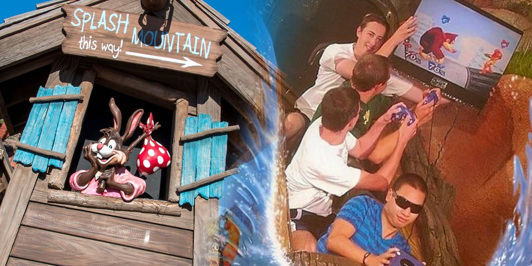 Gamecube splash mountain