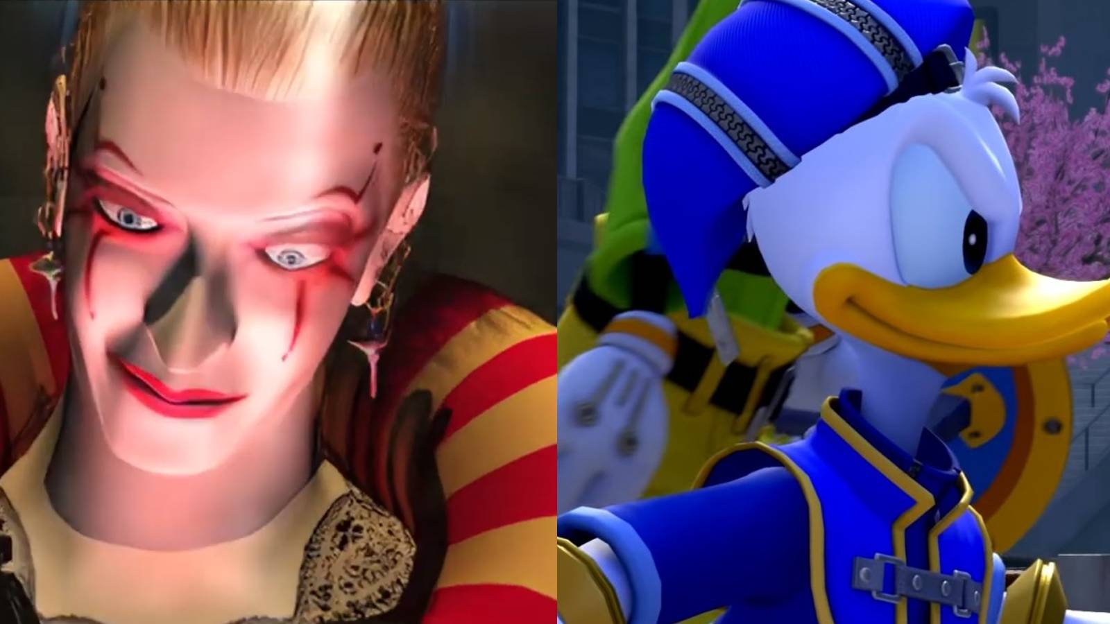 Kefka FF6 and Donald Kingdom Hearts