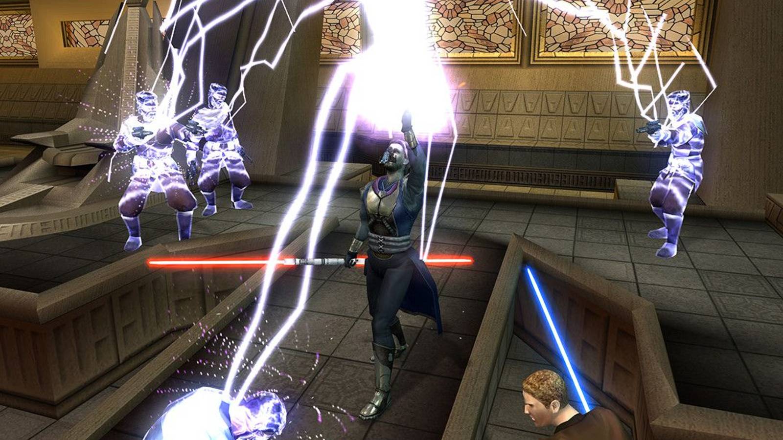 knights of the old republic 2 force lightning