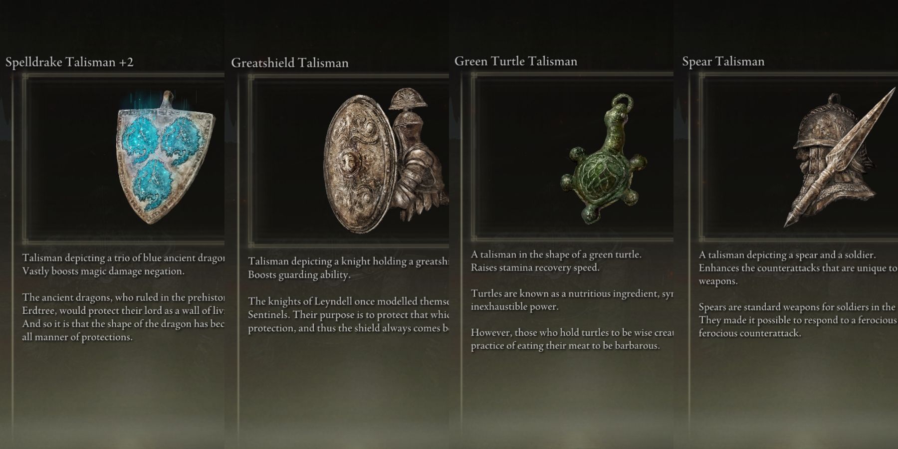 talisman combo to support spear gameplay in elden ring