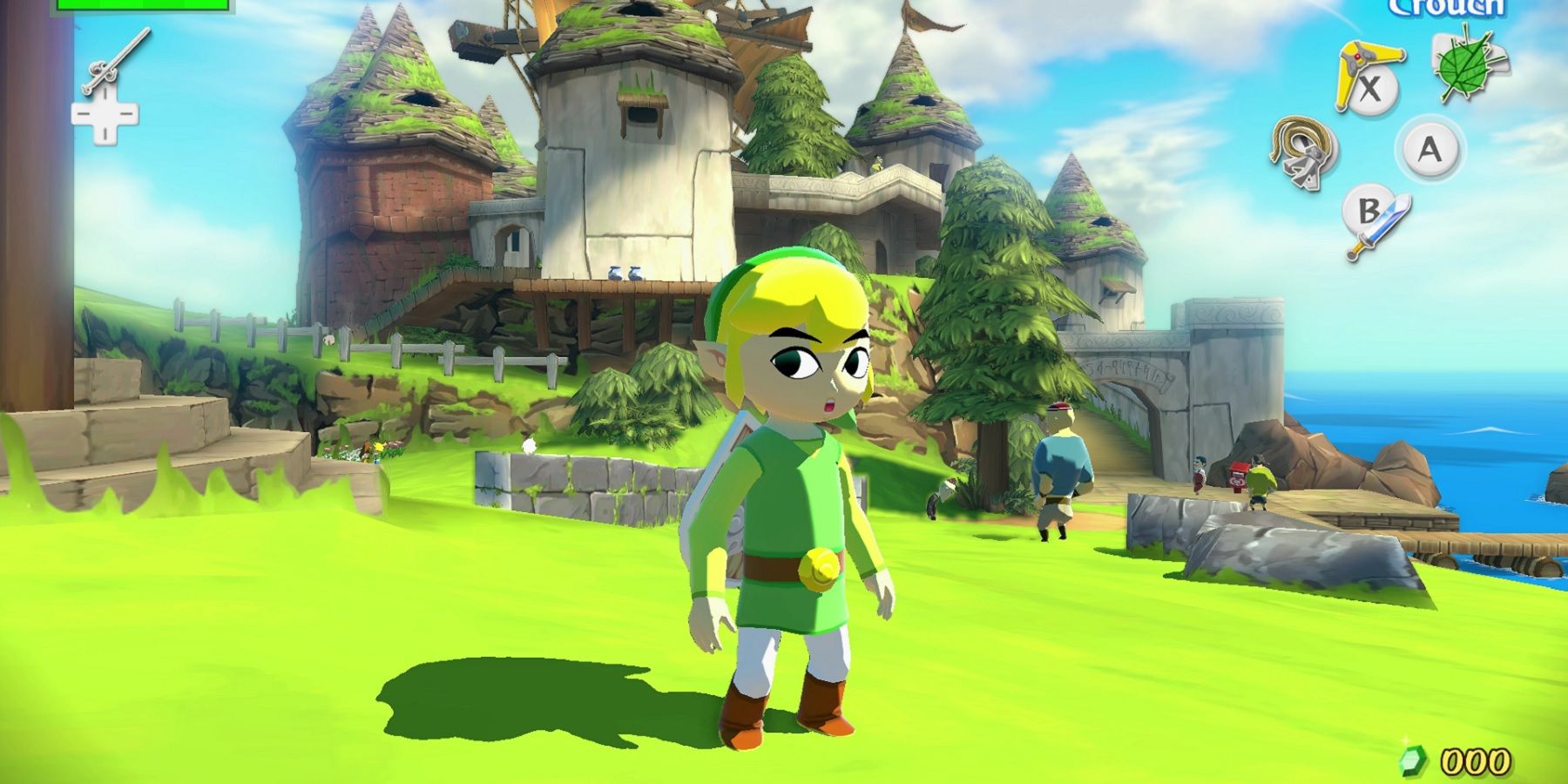 the legend of zelda wind waker hd link